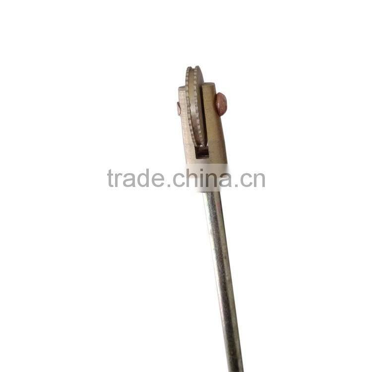 Electric wire embedder for beehive frame