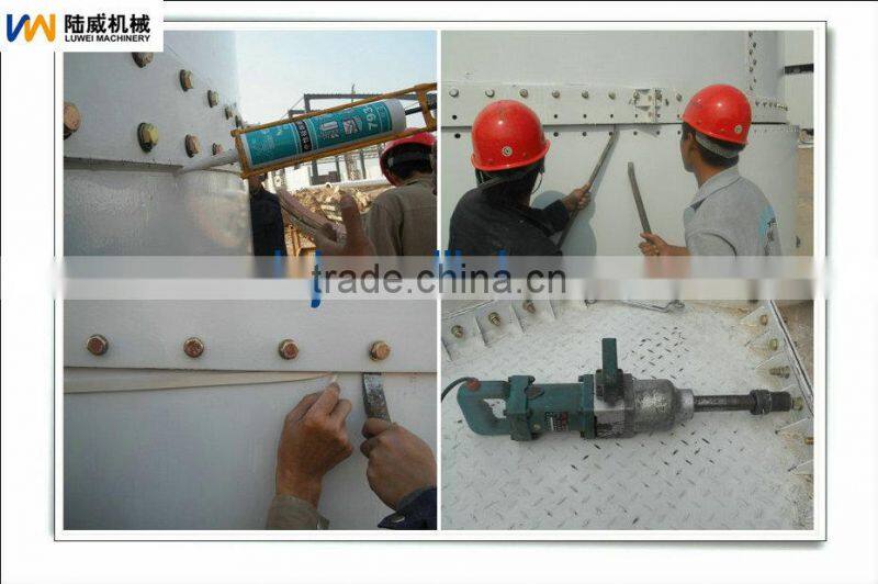 100ton hopper bottom cement silo