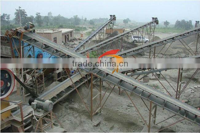China Fire-proof belt conveyor for gravity materials convey machinery