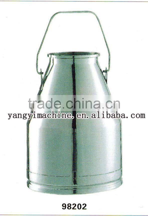 Stainless Steel Food Grade Polished Diary Equipment Milk Bucket