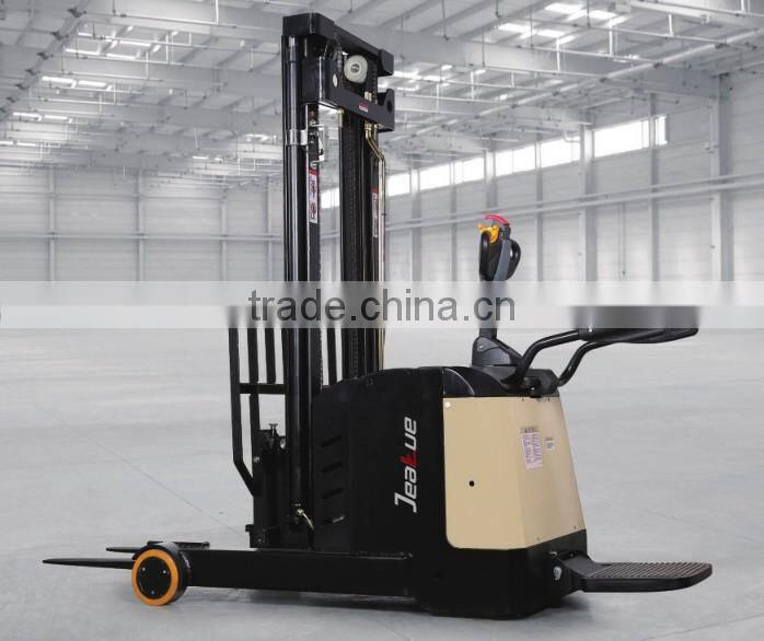 2017 New Product 1.2T Fork Reach Full Electric Stacker