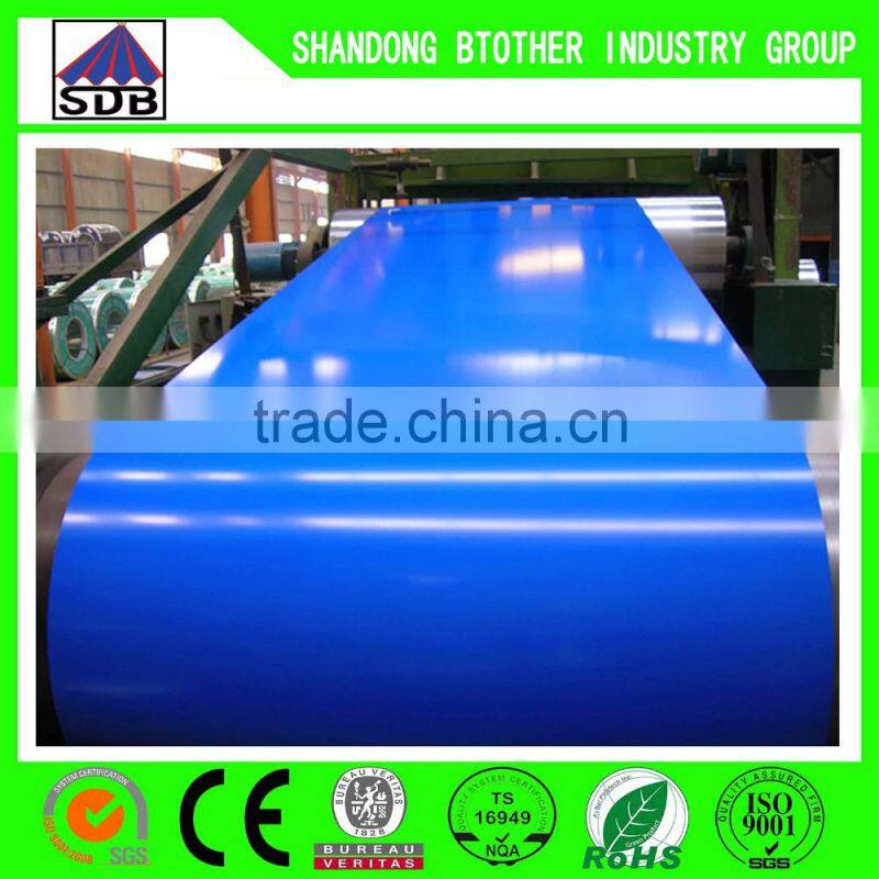 Prepainted/Color coated steel coil / PPGI / PPGL color coated galvanized steel/Metal Roofing