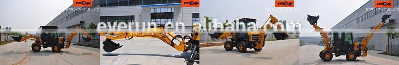 China Hot Price Everun 1.2Ton Mini Backhoe Loader For Sale