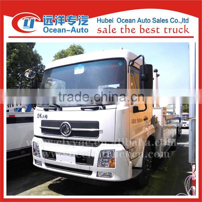 Dongfeng Kingrun 4X2 left hand drive manual gearbox towing trucks for sale