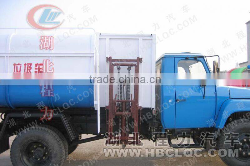 Hang-dustbin Garbage Truck , hydraulic arm garbage truck,arm roll garbage truck