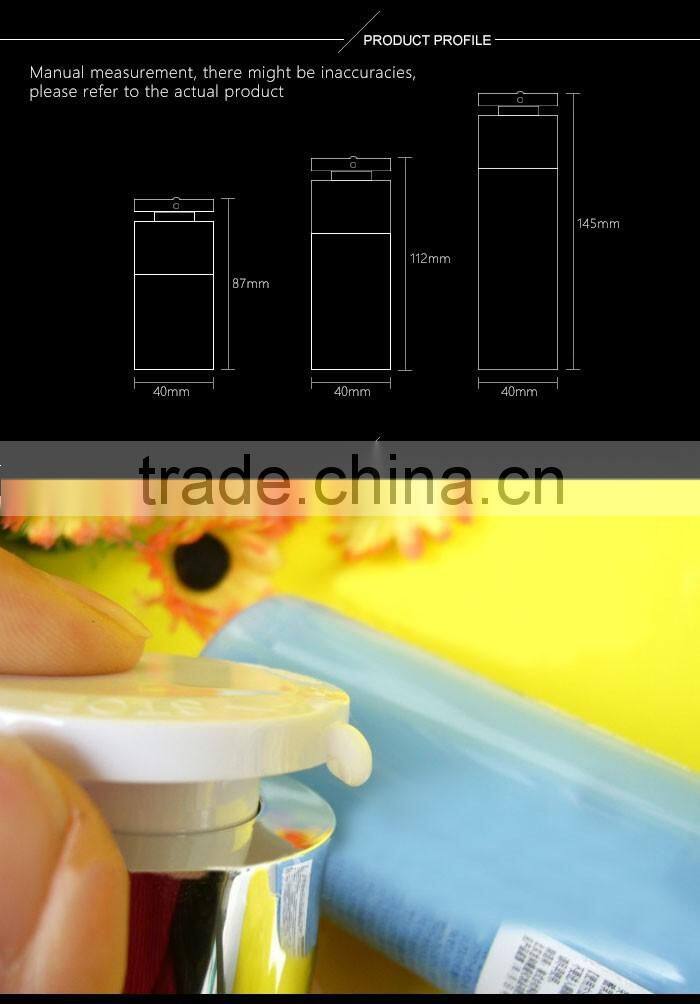 Empty luxury ABS plastic cosmetic lotion pump bottle