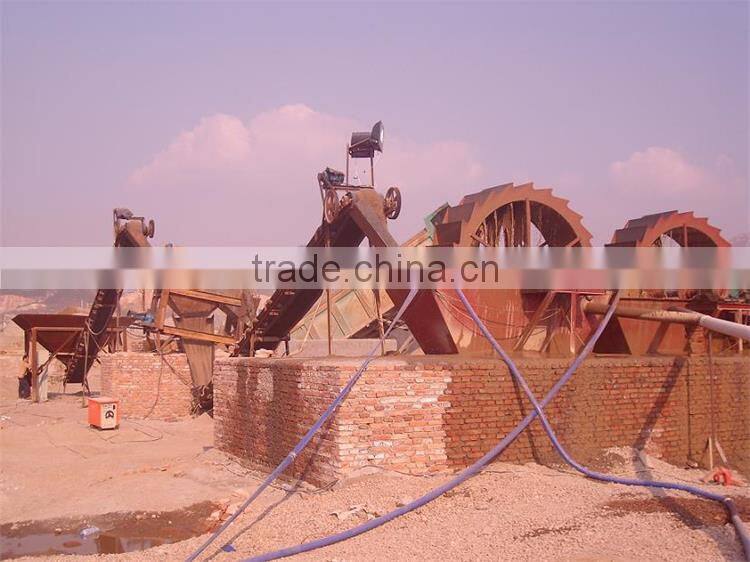 Hot sale high performance double channel sand washing equipment made in China