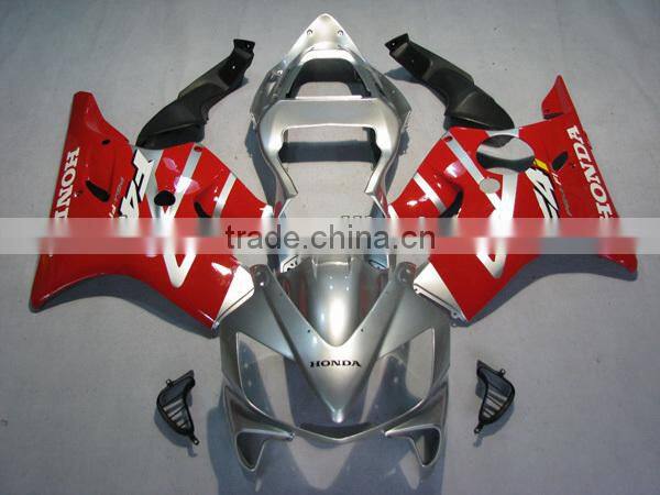For Honda CBR600F4I CBR600 F4I 2001-2003 2002 M Red Silver Injection Fairing Body Work