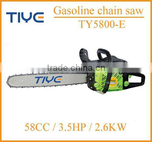 Gardening Tools Chainsaw Petrol Chain Saw Wood Cutting Machine