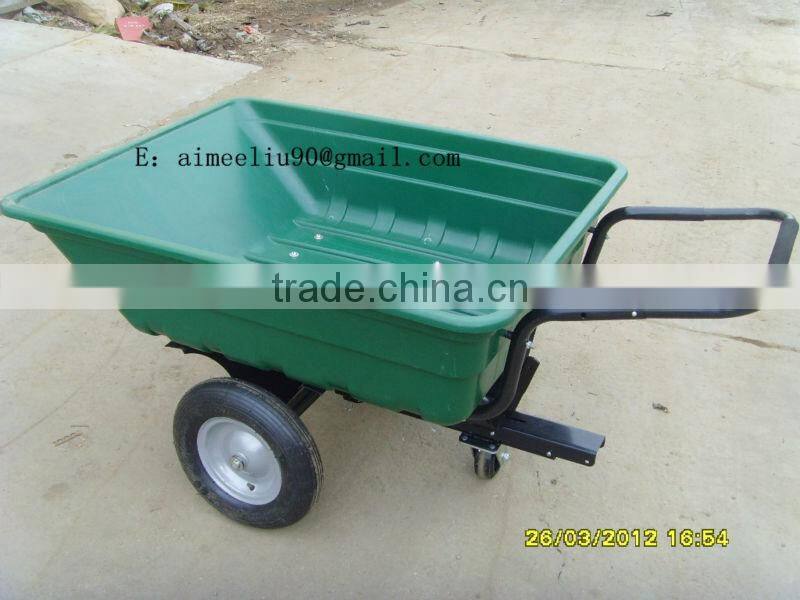 big plastic dump cart