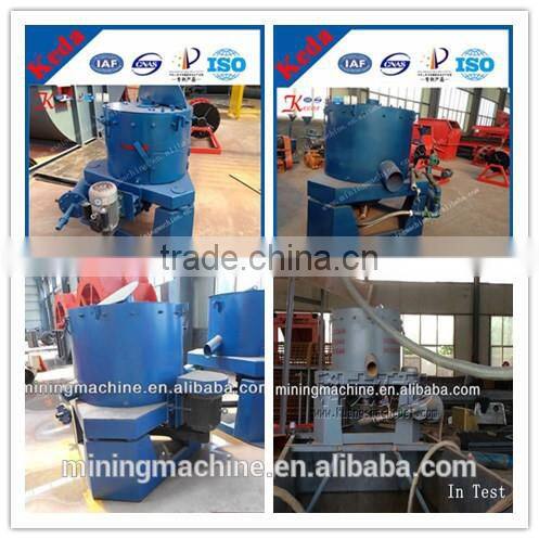Environmentally friendly gravity gold centrifugal concentrator