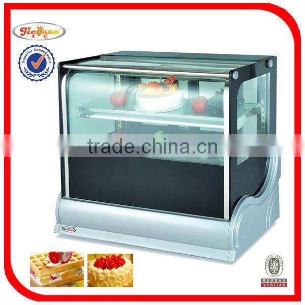 Jieguan Luxury Counter top Cake Showcase CTR-900 TEL: 0086-13632272289