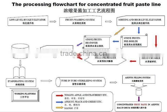 Hot sales tomato sauce machine tomato paste machine tomato paste processing machine