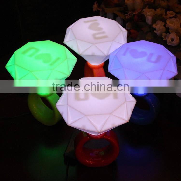 led night light diamond light for bar nice design night light ring light