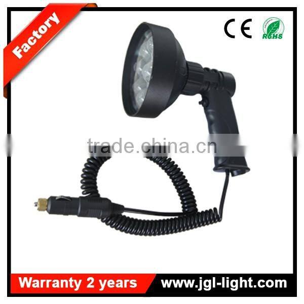 remote area work ligJGL high power 27W NFC120LI-27W/NFC120-27W CREE LED 45W portable rechargeable led handheld hunting spotlight