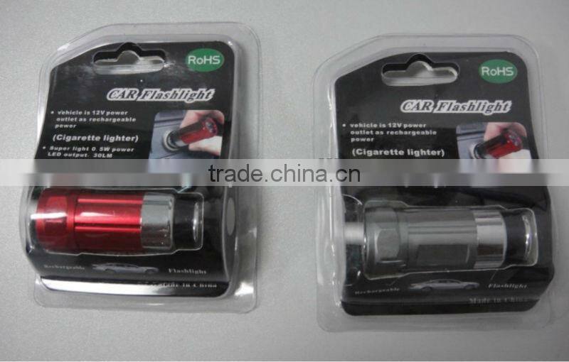 led car rechargeable flashlight