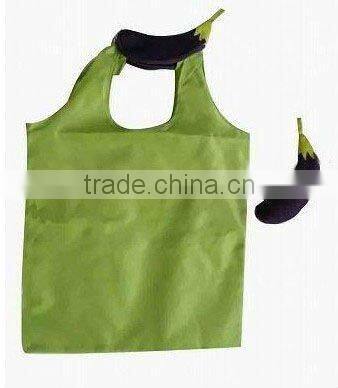 folding fruit shape shopping bag, nylon foldable shopping bag, fruit shape nylon bag