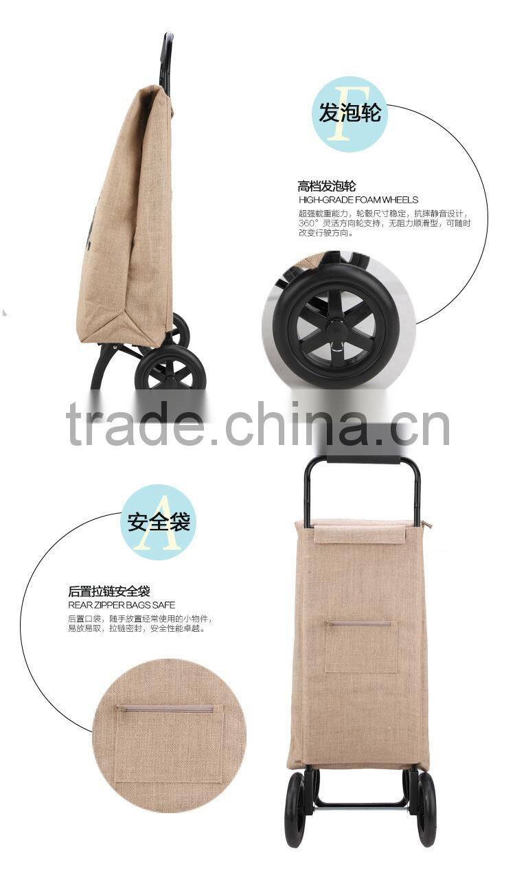 BAG00001 Shopping Trolley Bags, Shopping Cart, trolley bag with chair
