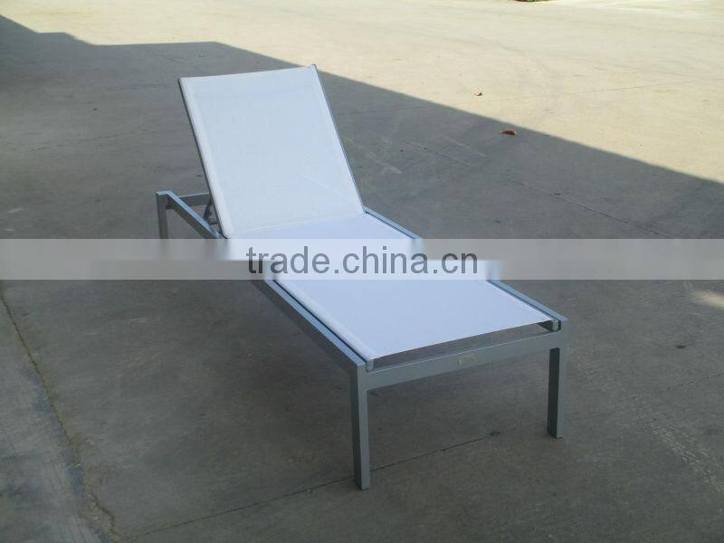 Hot Selling Aluminium Strong Frame Sun Lounger