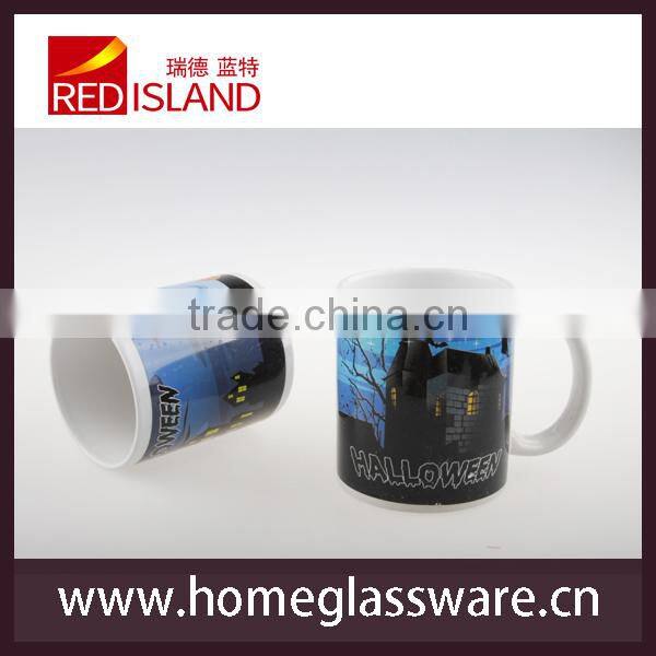 manufacory supply ceramic mug Halloween mug Halloween gift
