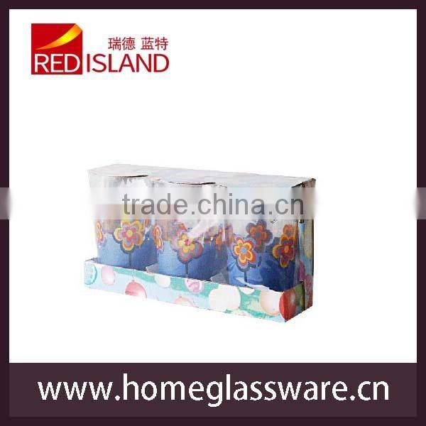 Hot sale 2014 new product unique shot glass cup custom decal