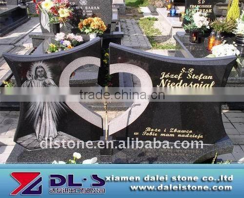 Angel monument headstone