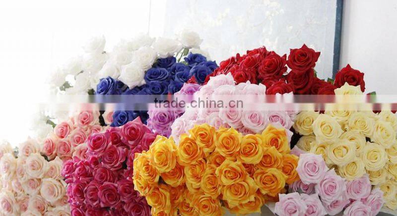 New design vivid silk rose flowers wedding artificial flowers