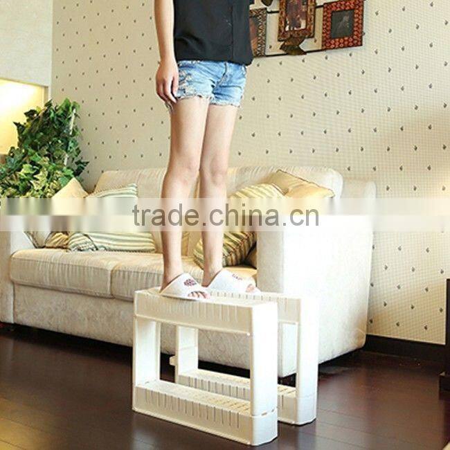 kitchen plastic save space storage trolley and storage organizer