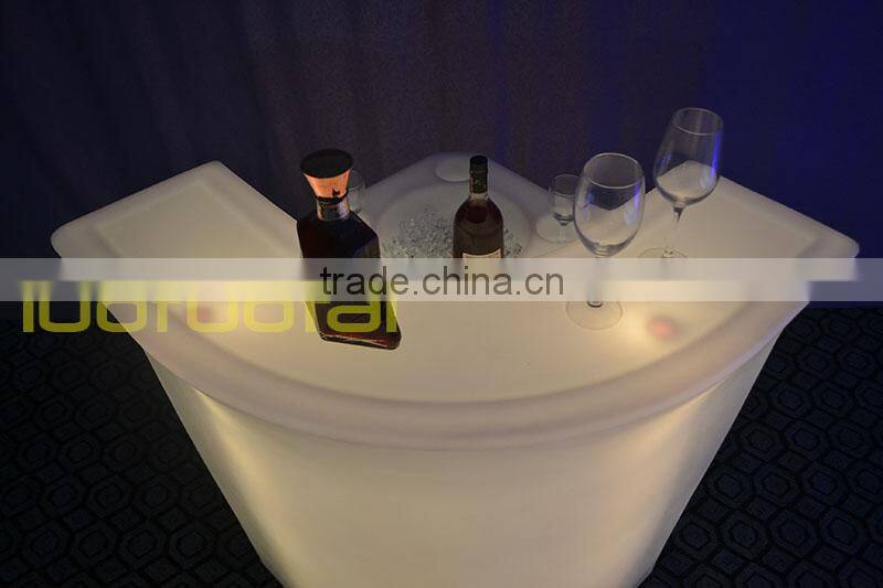 112CM High Rechargeable Illuminated Bar Corner Unit LTT-BC07B