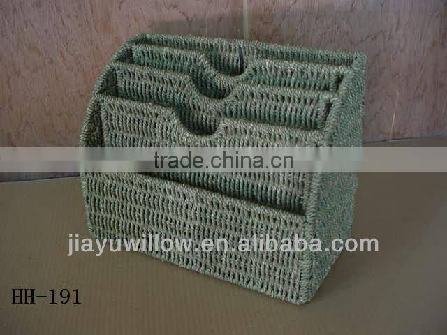 Linyi wholesale exquisite magazine wire basket with 100%handmade