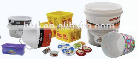 custom IML plastic storage