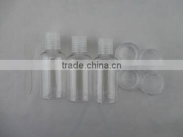 8PCS Cosmetic travel kit with pvc bag