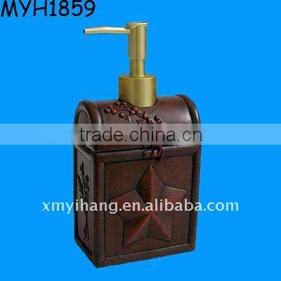 ceramic shell shape lotion hand pump