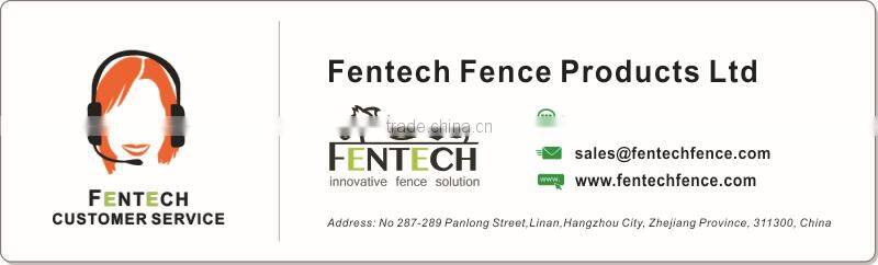 FenTECH Innovative design four rail safety animal fence