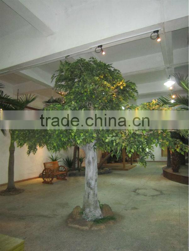 2016 hot sale artificial maple tree plastic maple flower tree