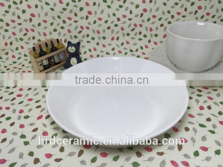 Hot sale Chinese Bulk stocked Dinner ceramic Plate