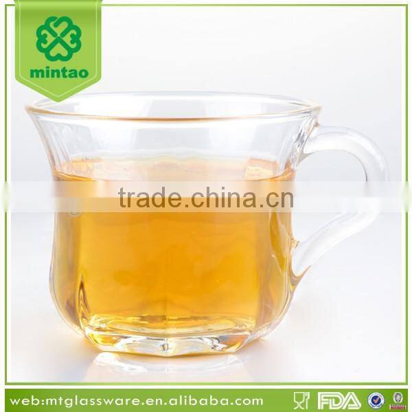 high quality wholesale glass coffee cup/tea cup