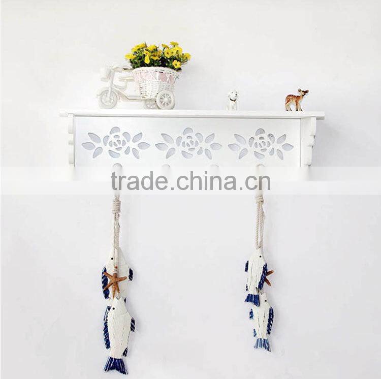 2015 popular butterfly wooden wall shelf