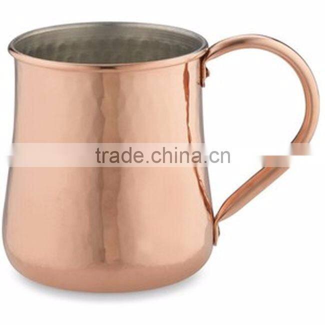 copper hammered moscow mule mug