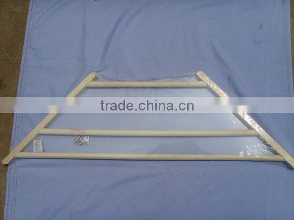 Simple design wooden corner hanger for your living room