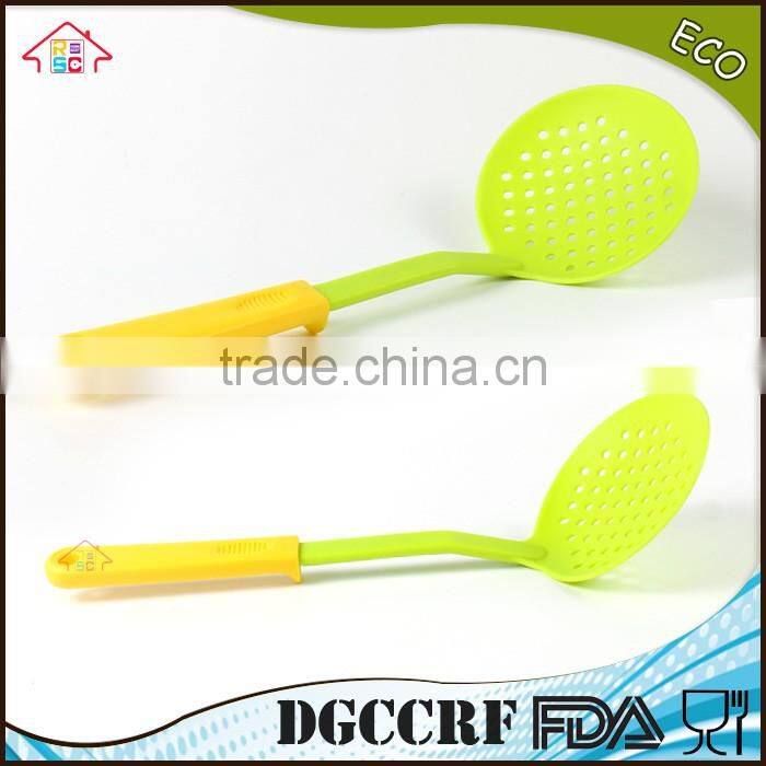 NBRSC set of 6 pieces Nylon kitchen utensil plastic cooking tools Ladle Slotted Strainer Spatula Spoon solid