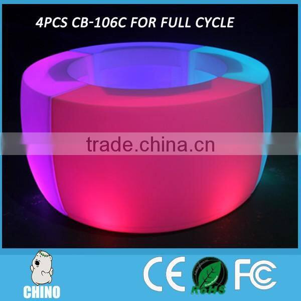 High Top LED Bar Counter Nightclub Bar Counter For event