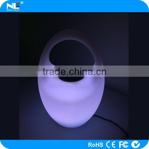 Newlight smart LED pastic lighting bluetooth speaker / disco light LED phone control speaker