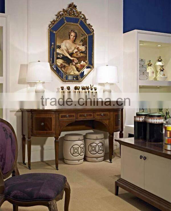 FA-012G-01 Antique frame oil paintings for decor