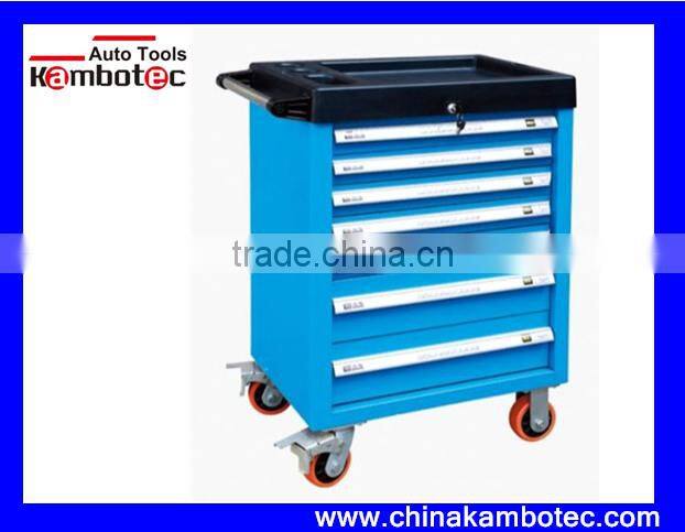 2014 New popular stainless steel tool trolley auto tool trolley tool trolley with tools garage tool trolley