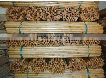 chinese supplier best price pvc coated round broom stick indonesia