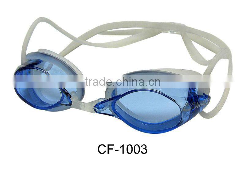 Racing swimming goggle with PC Lens, swim goggle(CF-1000)