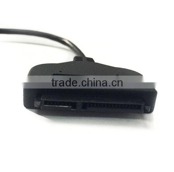 Super Speed USB 3.0 to SATA 22 Pin 2.5" Hard disk drive SSD Adapter Cable 13CM