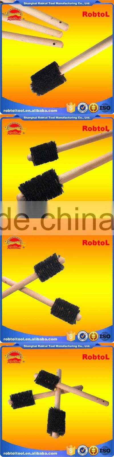 2.5"*16"Paint Brush Dope Bristle Filaments Oil Acrylic Watercolor Nylon Art