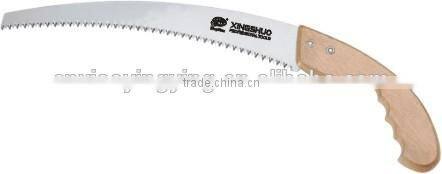 300mm,350mm three side grinding teeth wood handle pruning saw